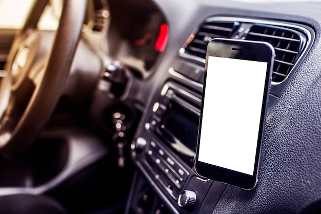 Les téléphones portables dans la voiture