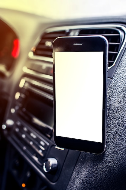 Les téléphones portables dans la voiture