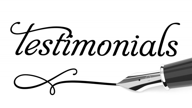 Photo témoignages manuscrits avec un stylo plume