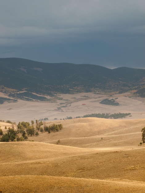 Tempête des prairies au Colorado.