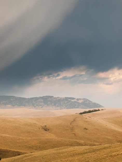 Tempête des prairies au Colorado.