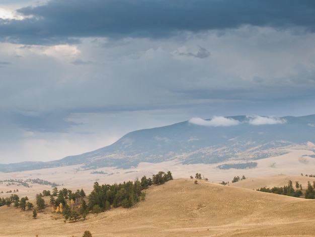 Tempête des prairies au Colorado.