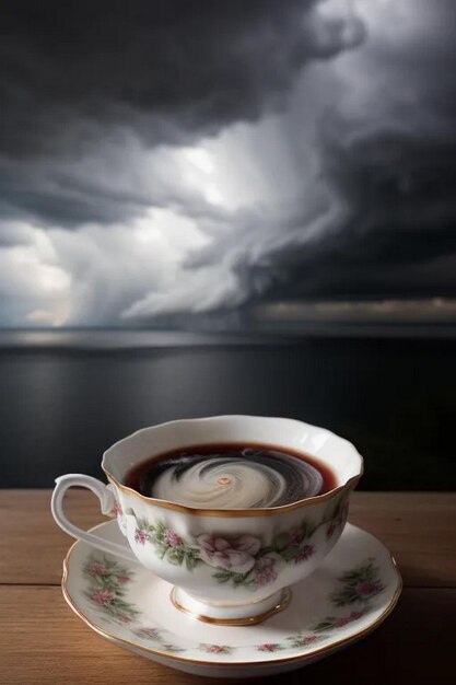 Tempête sur une tasse de thé