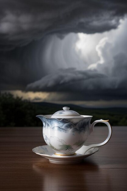 Tempête sur une tasse de thé