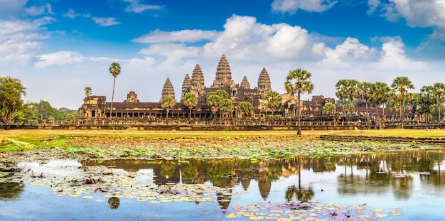 Temple d'Angkor Wat au Cambodge