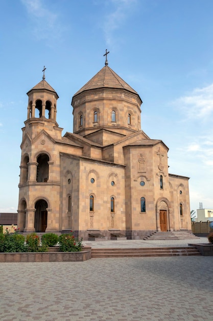 Temple arménien chrétien en grès