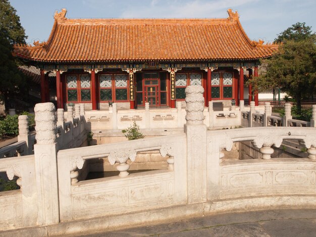 Temple au Palais d'été à Pékin, Chine.
