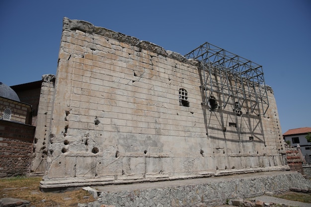 Temple d'Auguste et de Rome à Ankara Turkiye