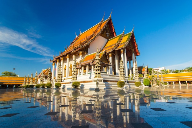 Temple à Bangkok Wat Suthat, Thaïlande.