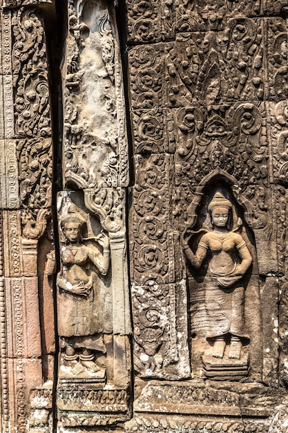 Temple de Banteay Kdei à Angkor Wat à Siem Reap, Cambodge