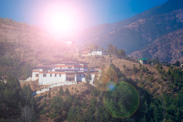 Temple bhoutanais