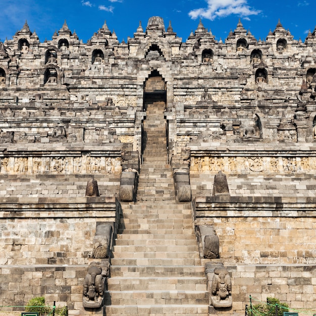 Photo temple de borobudur