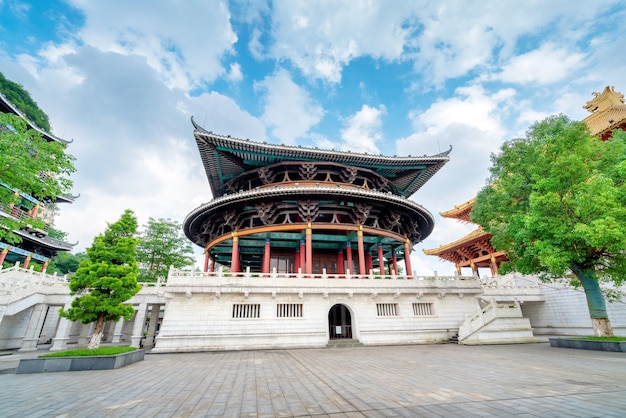 Le temple confucéen a été construit en 815 après JC à Liuzhou, en Chine.