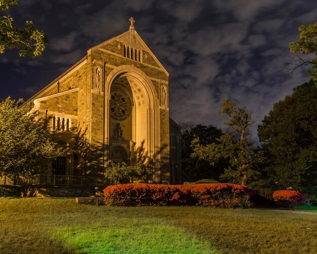 Photo le temple contre le ciel