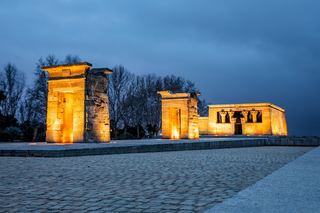 Temple de Debod à Madrid