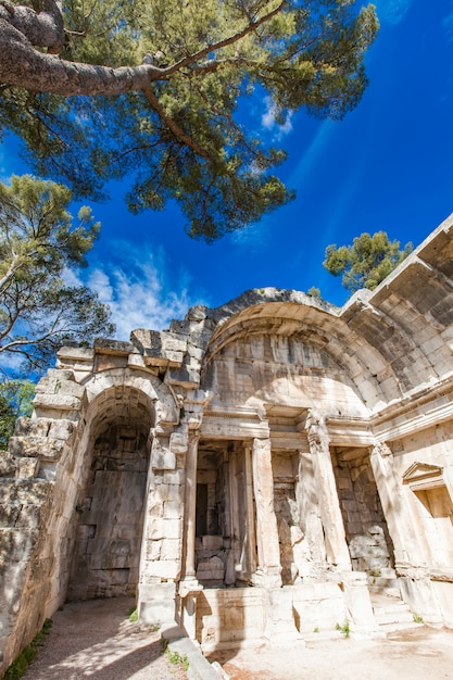 Temple de Diane à Nîmes, France