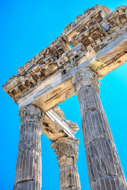 Temple De Dionysos Dans L'ancienne Ville De Pergame, Turquie