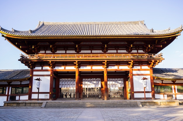 Photo temple du patrimoine au japon.
