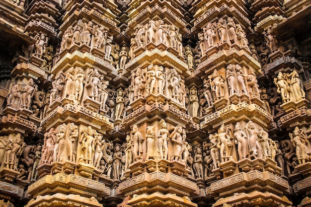 Le temple érotique de Khajuraho