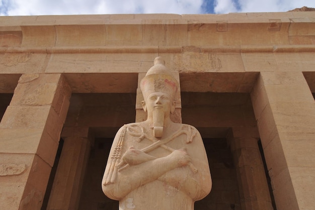 Le temple funéraire de la reine Hatshepsut en Égypte