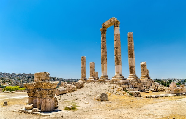 Temple d'Hercule de la Citadelle d'Amman, Jabal al-Qal'a - Jordanie