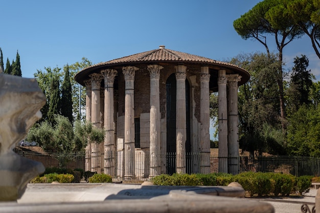 Temple d'Hercule Tempio di Ercole Vincitore est situé sur le territoire du Bull Forum