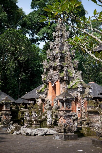 Photo temple hindou à bali