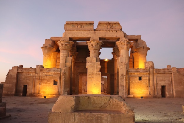 Temple de Kom ombo à Assouan, Egypte