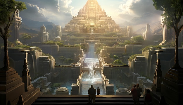 temple numérique qui n'existe pas Temple futuriste pour les nouvelles religions