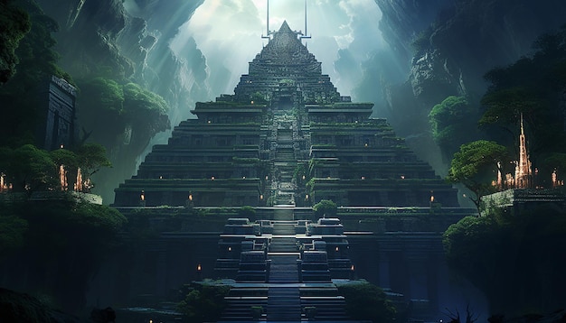 temple numérique qui n'existe pas Temple futuriste pour les nouvelles religions