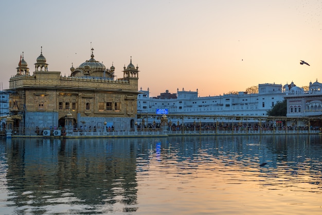 Le temple d'or à Amritsar, Punjab, Inde