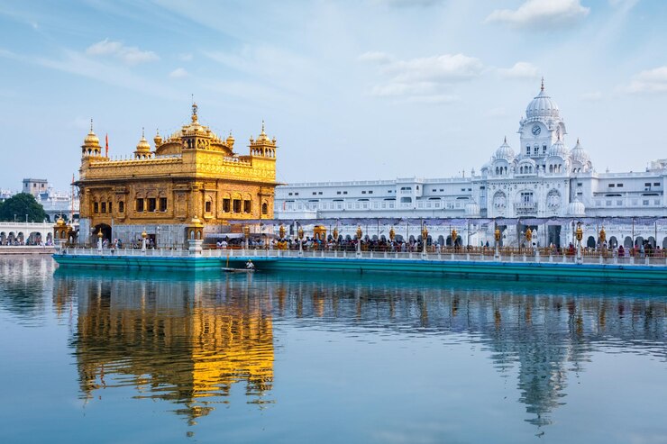 Photo le temple d'or d'amritsar