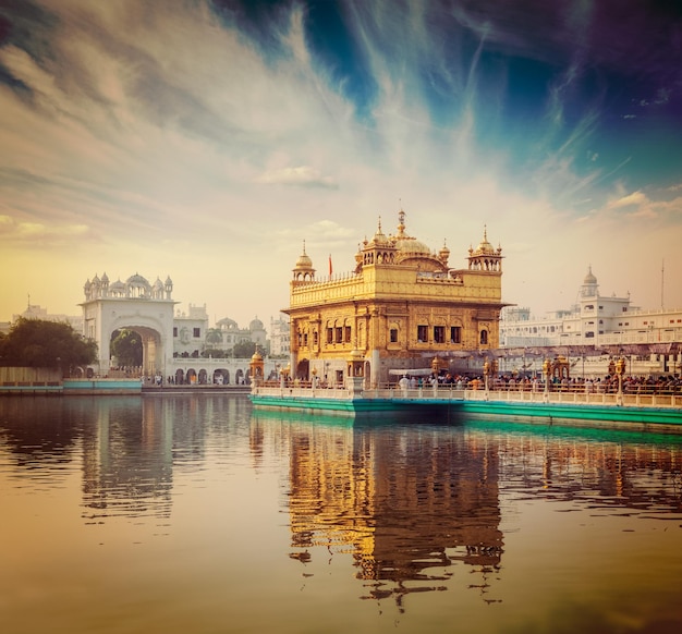 Photo temple d'or d'amritsar