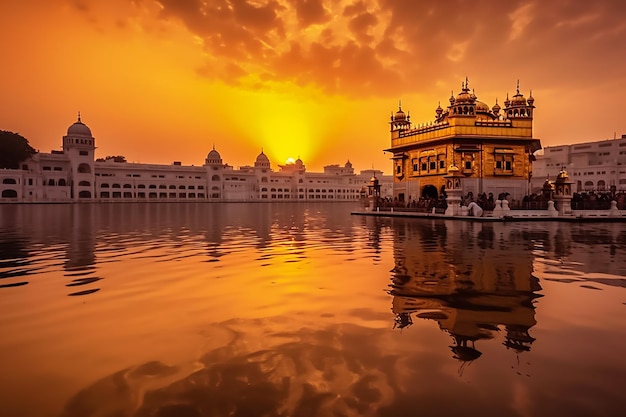 Le temple d'or d'Amritsar