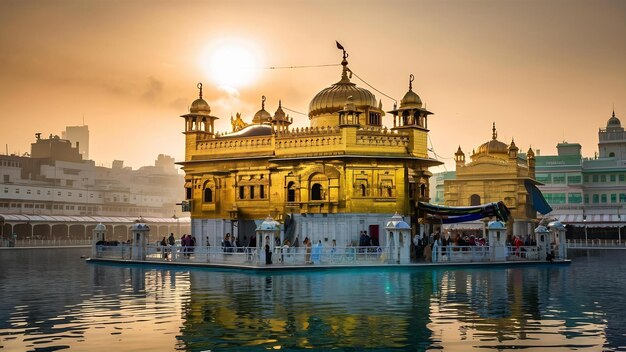 Le temple d'or d'Amritsar