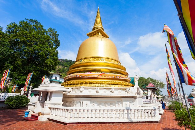 Photo temple d'or de dambulla