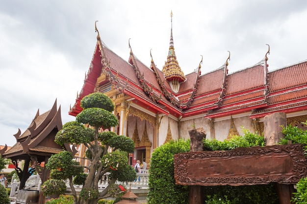 Temple à Pai, Thaïlande