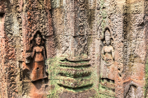 Temple de Preah Khan à Angkor Wat à Siem Reap, Cambodge