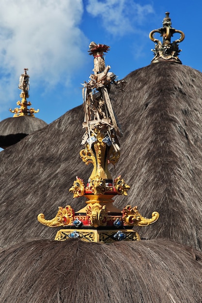 Temple Pura Besakih sur l'île de Bali, Indonésie