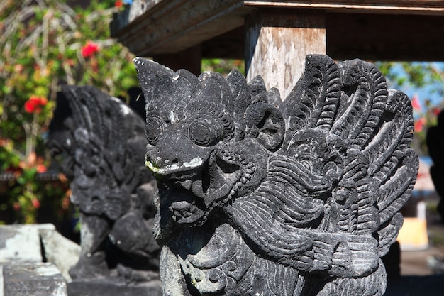 Temple Pura Besakih sur l'île de Bali, Indonésie
