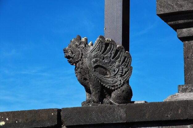 Temple Pura Besakih sur l'île de Bali, Indonésie