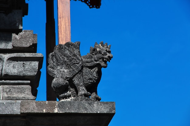 Temple Pura Besakih sur l'île de Bali, Indonésie