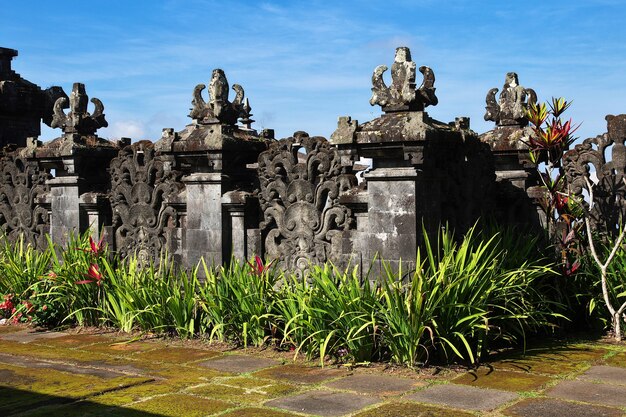 Temple Pura Besakih sur l'île de Bali, Indonésie