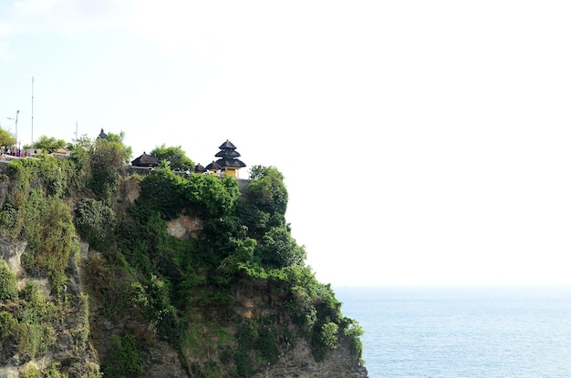 Temple Pura Luhur Uluwatu à Bali Indonésie