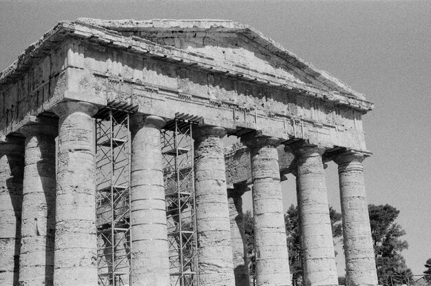 Le temple de Segesta en Sicile