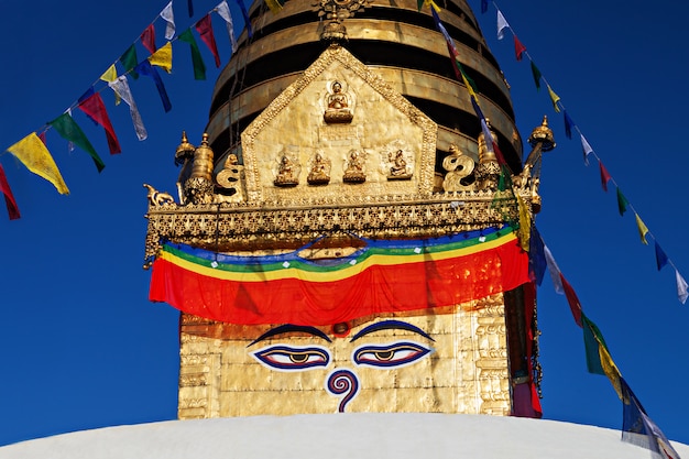 Photo temple de swayambhunath