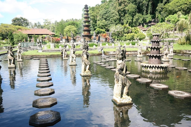 Temple de Tirtha Ganga en Indonésie