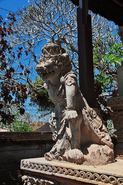 Temple d'Ubud sur l'île de Bali, Indonésie