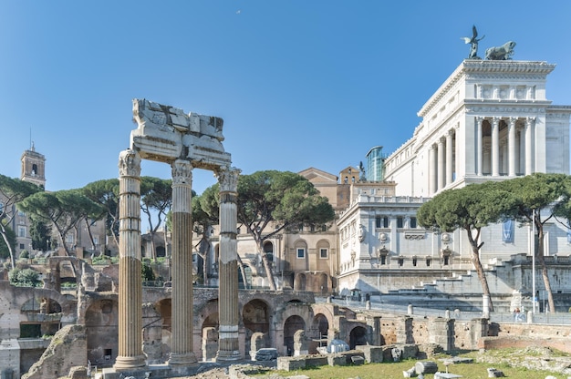 Le temple de Vénus Génétrix à Rome