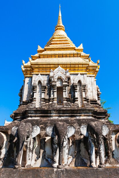 Temple Wat Chiang Man à Chiang Mai, Thaïlande